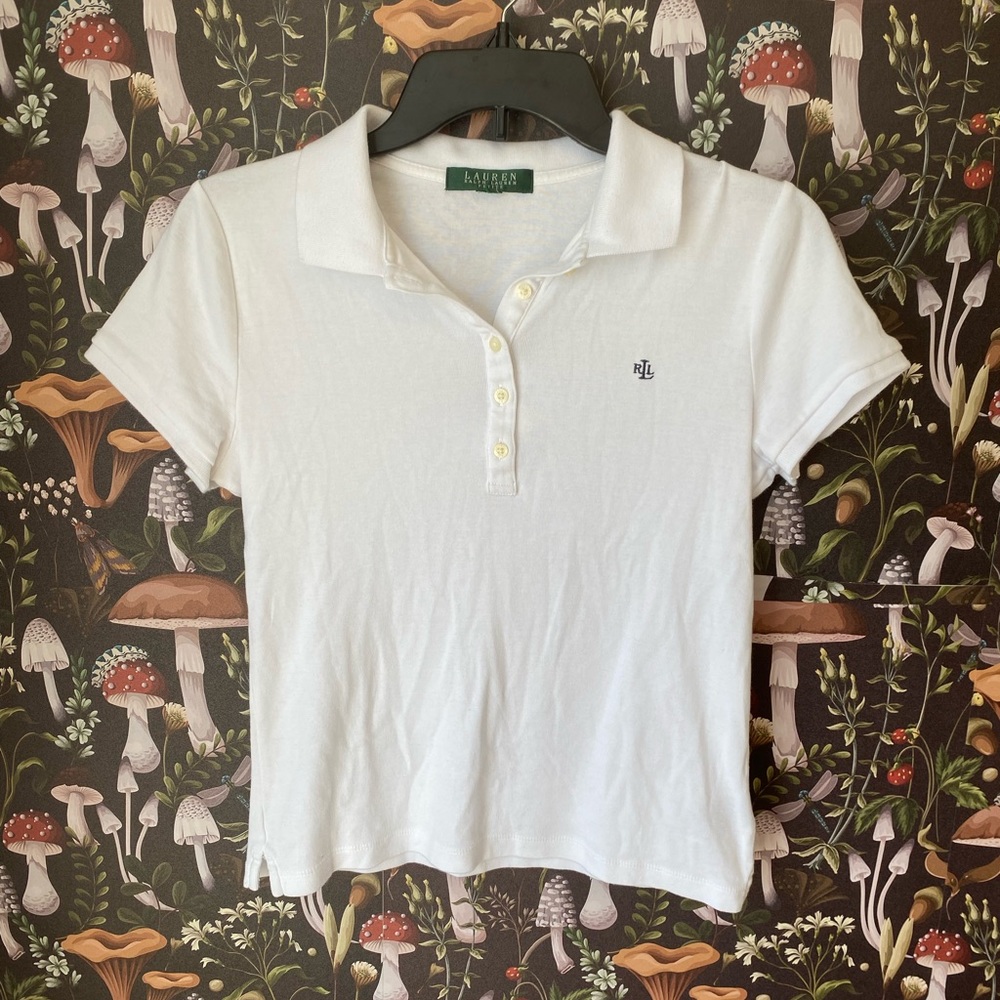 90S/00S LAUREN RALPH LAUREN PETITE POLO TEE WOMEN